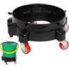 Generico Bucket - Carrello A Secchio Rotolante Con Ruote | Porta Del Secchio Per Autolavaggio, Supporto Per Secchio Multifunzionale Per Sigillatura, Giardinaggio E Pulizia Del | Carrello Per Sec