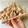 HERSTL 20/50/100 Pezzi Personalizza Barretta for Miele, Mini Cucchiaio da Miele in Legno Personalizzato, Regalo for Festa di Nozze Utensili da Cucina for Dessert tè al Latte Bastoncini(50PCS,8cm)