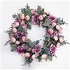 HAOSHICS Ghirlanda artificiale da appendere, ghirlanda di fiori artificiali, ghirlanda di porte anteriori, per porte, matrimoni, feste, casa, pareti, decorazioni per finestre