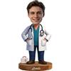 LINMQIU Figurine personalizzate con ritratti cartoon e soprammobili da scrivania,Statuette personalizzate in acrilico con foto per Medico,Regali decorativi per uomini, papà, fidanzati, mariti