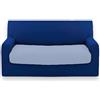 Biancaluna R455 Copristruttura 2 posti, Copridivano Genius 140 a 180 cm, Blu