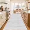 WAWFONG Lungo Tappeto da Cucina Antiscivolo e Lavabile Tappeto Passatoia per Corridoio Astratto Grigio Tappetino Passatoia Largo Tappeti Runner 50 x 250 cm Tappeto Ingresso per Entrata Corridoio