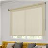 STOR PLANET | Tende Transparenti SOFT, Tenda a rullo per Interni, Tende per Cucina, Soggiorno, Camera da letto. Tende per Finestra e Porta, Installazione Facile | Beige, 120x250cm