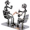 Steelman24 I Omini di Viti Psichiatra I Idee Regalo Originale I Soprammobili in Metallo I Modellino