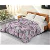 BANZAII TEXTILE INNOVATOR ONLINE Banzaii Trapunta Matrimoniale 260x260 cm Invernale in Ecopiuma da 380 gr/mq calda e morbida - Piumone Invernale Anallergico e Traspirante - Prodotto in Italia -Sara Lilla