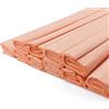 Netuno 10x rotolo di carta crespa arancione chiaro pastello 200 x 50 cm carta crespa colorata di alta qualità per lavoretti compleanno matrimonio Natale Pasqua Carnevale decorazioni fiori regali