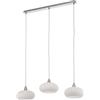 Lucande Lampada a sospensione dimmerabile (Design) colore Bianco, in Vetro ad es. Soggiorno & Sala da pranzo lampada design soffitto sistema