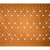 damastoreitalia Tenda Luminosa Natalizia 2 x 1,5 metri Stalattiti a 210 LED Luci calde + led intermittenti Bianco Freddo per Interno ed Esterno IP44 (Luce calda)