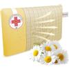 BELTALIA Cuscino Cervicale Memory Foam Aromaterapico - Dispositivo Medico Classe 1 Detraibile - Traspirante con Fori Surround - Fodera Resistat - Made in Italy - (1, Camomilla Resistat, 73x43 H14)
