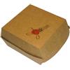 IMBALLAGGI ALIMENTARI PZ 50 Box in CARTONCINO Alimentare Hamburger per PANINO Maxi Formato Grande in Carta per Alimenti da ASPORTO