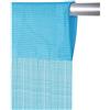 Arsvita - Tenda a fili con passante per bastone, accorciabile individualmente, elemento decorativo moderno ed elegante, disponibile in diversi colori e modelli (140 x 250 cm, azzurro/celeste)