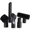 StarRing Kit di 5 testine di ricambio spazzola antipolvere per aspirapolvere Karcher MV2 A2004 A2024 WD2 WD3 WD3P DS 5500, 1*Spazzola, 1*Spazzola rotonda, 1*Testina di aspirazione 2-in-1, 1*Testina di