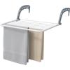 PALUPLUS Stendibiancheria da Termosifone e Balcone, Misura 65x53x20 cm, 7 Fili con Lunghezza di Stenditura 5 Metri, Stendino da appendere con Bracci Regolabili e Struttura in Metallo -612F -2
