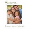 Instant Project Portafoto Personalizzato con Foto e Dedica Bianco Misure 10x15-13x18-15x20 Verticale - Idea Regalo Festa della Mamma (Bianco, Mamma Verticale)