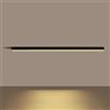 Jadssox Lampada LED a Semi Incasso Lineare da Soffitto Minimalista - Moderna Striscia Lunga per Soggiorno Corridoio Camera da Letto