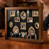 Generico Museum Of Us Cornice Regalo Personalizzata Per Coppie, Scatola Con Silhouette Per Mini Museo Fai Da Te, Decorazione Fai Da Te In Memoria In Miniatura - Cornice Per Esposizione Mini Museo