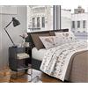 IlGruppone Completo Letto Stampato Made in Italy 100% Cotone Set Lenzuolo sopra sotto Federe - Mongolfiera Beige - Una Piazza e Mezza