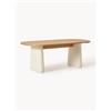 Westwing Collection Tavolo ovale in legno di quercia Dune, varie misure -