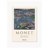 Poster and Frame Poster Claude Monet x PSTR Studio - Waterlillies -