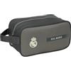 Safta Real Madrid 3ª attrezzatura 24/25 - Scarpiera media, multiuso, portatodo, sport, extraculari, calcio, comodo e versatile, 29 x 14 x 15 cm, grigio, M, Casual