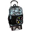Maui and Sons Shark Zaino Doppio Scomparto con Carrello Multicolore 30,5x42,5x15 cms Poliestere 19.44L