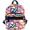 Gola zaino Relay Backpack Multi porpora multicolore