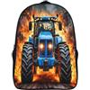 kaiyun Trattore Borsa Da Scuola Ragazzi Zaini Ragazze Elementare Zainetto Bambino Gita Zaino Leggero 16 inch