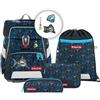 Step by Step Space Shine Schulranzen-Set 5-teilig Shark Dexter