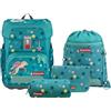 Step by Step zaino della scuola Cloud Schulranzen-Set 5 -pezzi Turtle Josie turchese