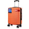 Shavont Bagaglio a Mano 55x40x20cm, Valigia da Viaggio Trolley Rigida Ryanair Cabina con 4 Spinner Ruote con Lucchetto in ABS+PC