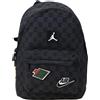 Jordan Mini Zaino Monogram Patch, 8L, Nero