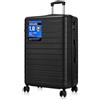 Shavont Bagaglio da Stiva Grande, Valigia da Viaggio Trolley Rigida Ryanair Cabina con 4 Spinner Ruote con Lucchetto in ABS+PC