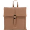 Coccinelle Pelle zaino per il tempo libero Dorian Backpack Grained Leather Skin marrone chiaro