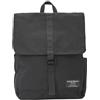 Koroshi Zaino con varie tasche e scomparti con chiusura a bavera, colore nero, nero, Nero , Taglia unica