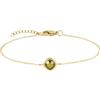 Tamaris Bracelet - Elegante bracciale in acciaio inox lucido - IP Gold - catena ad ancora regolabile fino a 21 cm - impermeabile e delicato sulla pelle