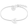 Tamaris Gioielli Per Donne In Acciaio Inossidabile, Bracciale Con Organischem Motivo Cuore Für San Valentino, Elegantee E Elegantee Idea Regalo