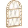 ATMOSPHERA CREATEUR D'INTERIEUR - Mensola da Parete in bambù Beige Anahi 74x45cm