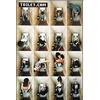Close Up 'Poster toilet.cam/c ámara nel wc, 61 x 91,5 cm) + 1 confezione di Tesa Powerstrips® (20 strisce)