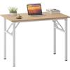 sogesfurniture Scrivania piccola pieghevole, 80x40cm tavolo pieghevole tavolo per computer mobili per ufficio tavolo PC piccolo tavolo da pranzo tavolo da lavoro pieghevole per casa, ufficio, picnic