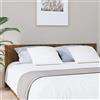 YITHOPI Spalliera letto matrimoniale Testata della camera da letto Testiera letto singolo Testiera Letto Rovere Marrone 200x1,5x80 cm Legno MultistratoAdatto per hotel, agriturismo, salone