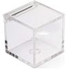 OISE ART STORE Trade Shop - 12 Scatoline Scatole Cubo Plexiglass 5x5 Trasparente Porta Confetti Bomboniera