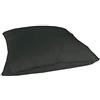 Trama Toscana Cuscino Ecopelle in 29 Colori cm 60x60 sfoderabile Completo di Imbottitura in Fiocco Anallergico Le Altre 2 Misure cm 45x45 e 30x60 Realizzabile Anche su Misura Variante 1114 Nero