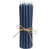 ukiyo 12 pezzi di candele sottili a bastoncino H: 20 cm Ø: 1,3 cm in vari colori, durata 2,5 ore; Fiordaliso