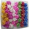 R&F srls 100 COCCARDE in PLASTICA Pastello Fiocco Pacco Regalo coccardine Confezione