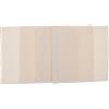 Anneome Tessuto per Ricamo Punch Needle 4 Pezzi, Stoffa da Ricamo in Lino per Principianti, Tela da Punto Croce Resistente, Forniture per Hobby Creativi e Progetti Fai da Te