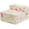 Ready Steady Bed - Poltrona Letto per Bambini, Materasso Pieghevole a Z, Motivo Gufi, Adatto Come Letto per Gli Ospiti