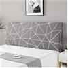 HWJFDC Copri Testata Letto Matrimoniale Stampa Copritestata del letto all-inclusive Spandex Elastico Copritestata del letto Copritestata Morbida protezione antipolvere(Style 1,W180 x H(50-70) cm)