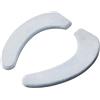 DONGKER Copriwater Morbido, Coprisedili per WC Imbottita Riutilizzabile con Memory Foam, Copri Sedile Inverno per Tutti Varie Forme da WC