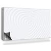 Generic Copertura per Radiatore 110x60 cm Senza Viti o Colla per Termosifone Tappetino Magnetico Decorazione per Interni Montaggio Facile - Delicata Forma di Cuore moltiplicato