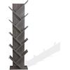 Rebecca Mobili Libreria Moderna, Scaffale Stretto, MDF, Grigio Sbiancato, Libri Documenti - Misure: 160 x 44,5 x 22 (HxLxP) - Art. RE6403